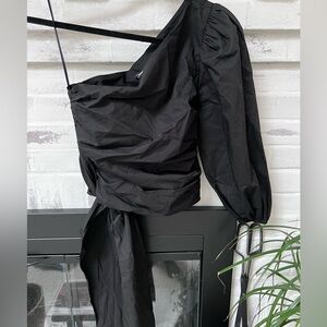 Black off the shoulder EXPRESS top